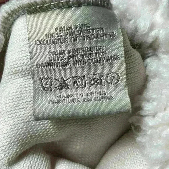 Charlie Paige Color Block Sherpa Fleece Pullover -Size S - Picture 7 of 10